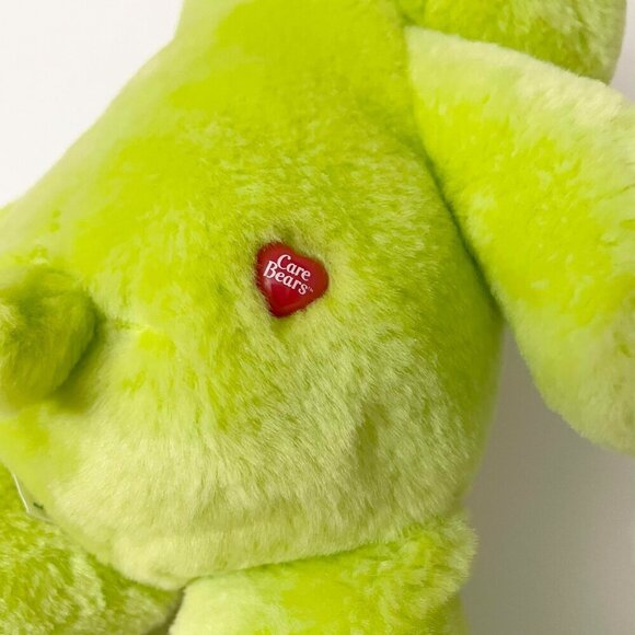 2004 Care Bears Do Your Best Green Kite Plush Toy 12 Inch Stuffed Toy - Picture 8 of 16